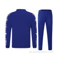 O mais recente novo design sublimado Blue Tracksuit Blue Custom